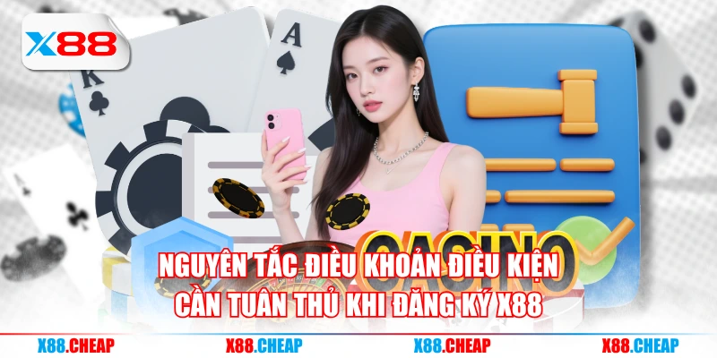 Nguyên tắc điều khoản điều kiện cần tuân thủ khi đăng ký X88